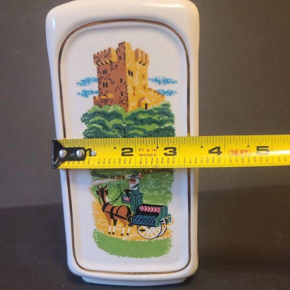 1970 Stitzel‎ Weller Old Fitzgerald Blarney Bottle Gaelic Irish Ireland Decanter - Picture 10 of 10